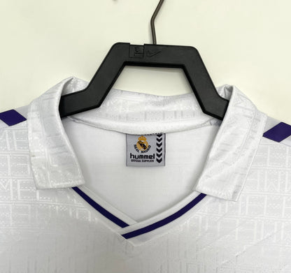 Real Madrid 1988/90 Home Retro Jersey - front view