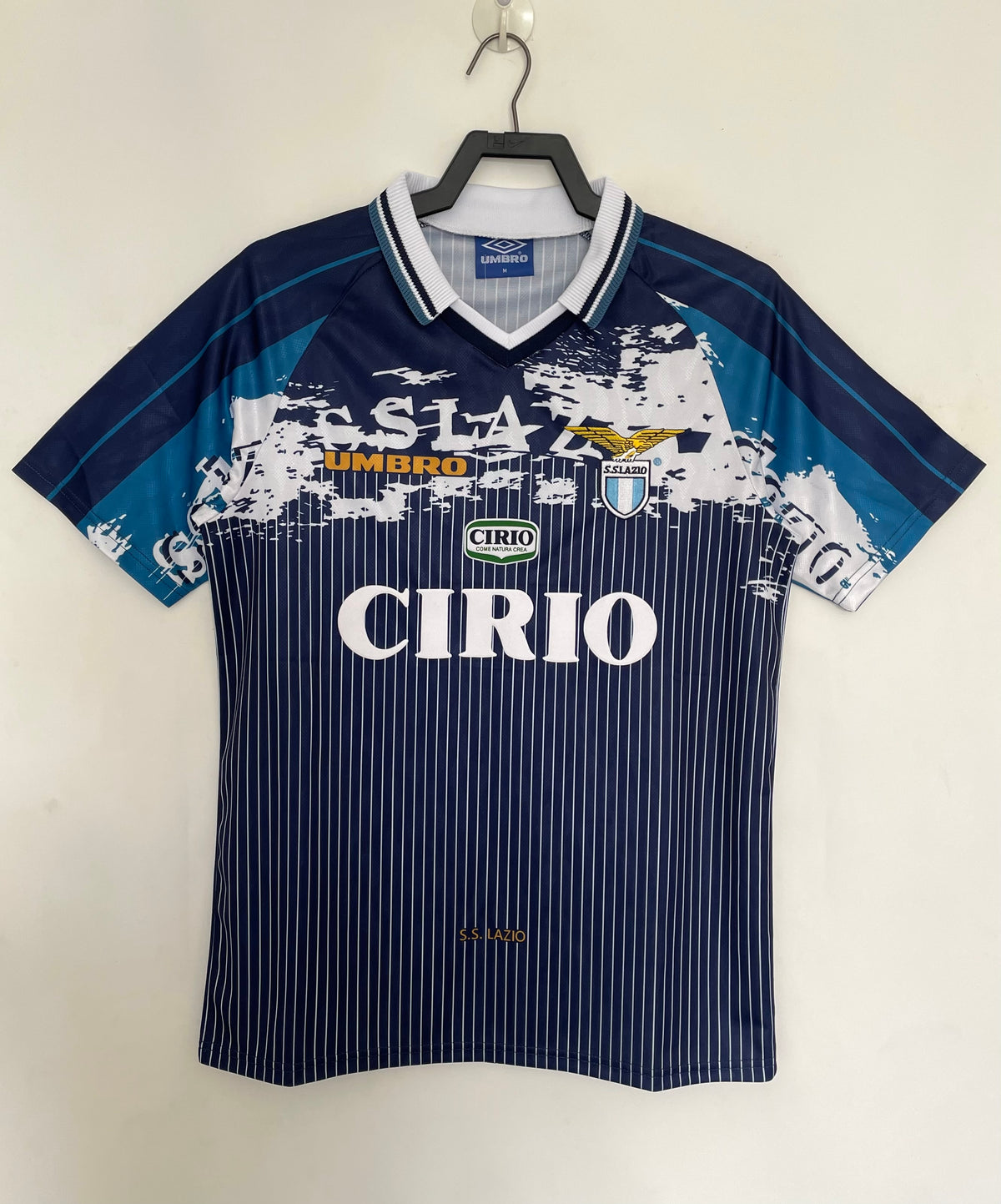 Lazio 1996/97 Away Retro Jersey - front view
