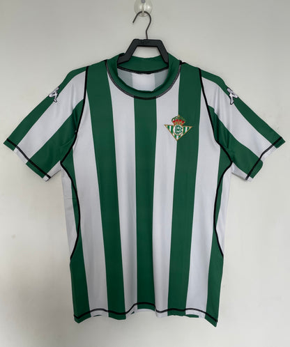 Real Betis 2003/04 Home Retro Jersey - front view