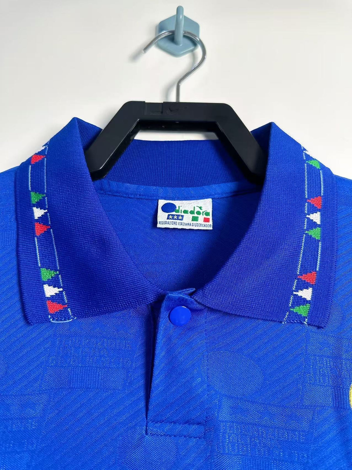 Italy 1994 Home Long Sleeve Retro Jersey - front view