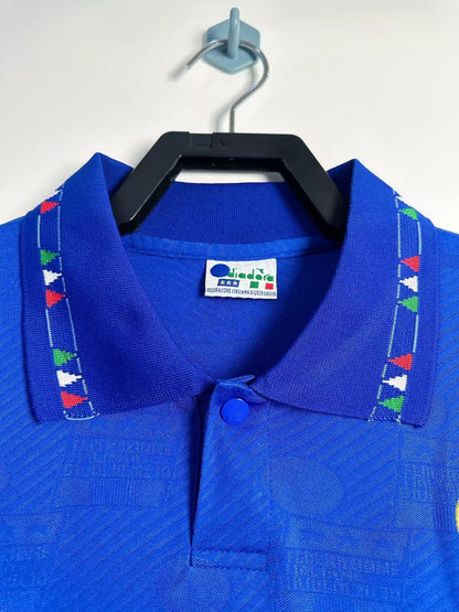 Italy 1994 Home Long Sleeve Retro Jersey - front view