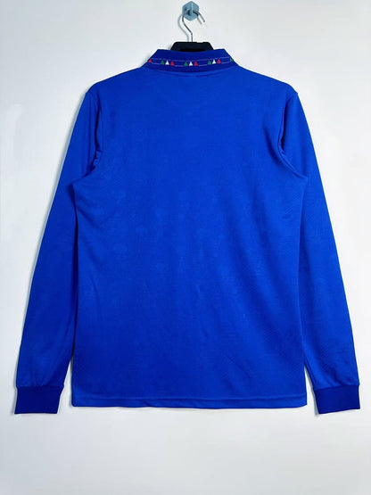 Italy 1994 Home Long Sleeve Retro Jersey - back view