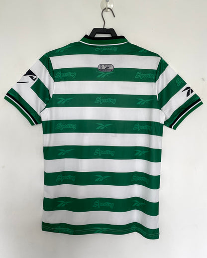 Sporting CP 1999/00 Home Retro Jersey - back view