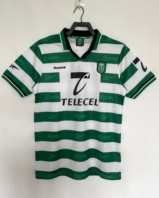 Sporting CP 1999/00 Home Retro Jersey - front view