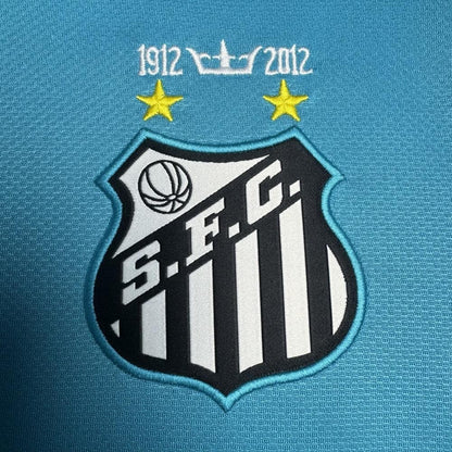 Santos 2012/13 Third Long Sleeve Retro Jersey - detail view