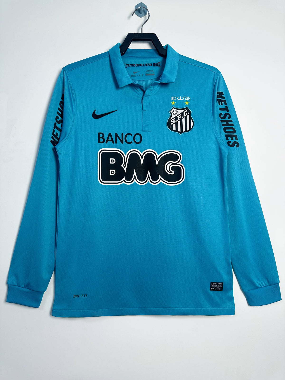 Santos 2012/13 Third Long Sleeve Retro Jersey - front view