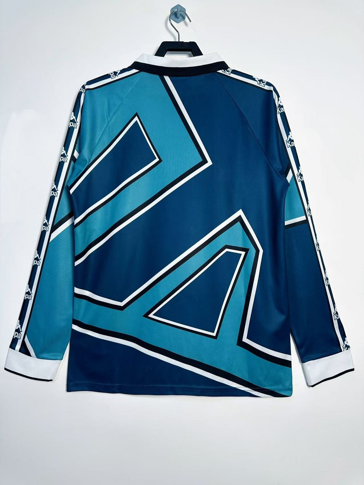 Real Betis 1995/97 Away Long Sleeve Retro Jersey - back view