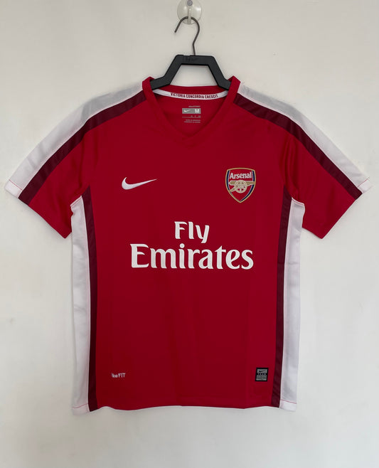 Arsenal 2008/10 Home Retro Jersey - front view