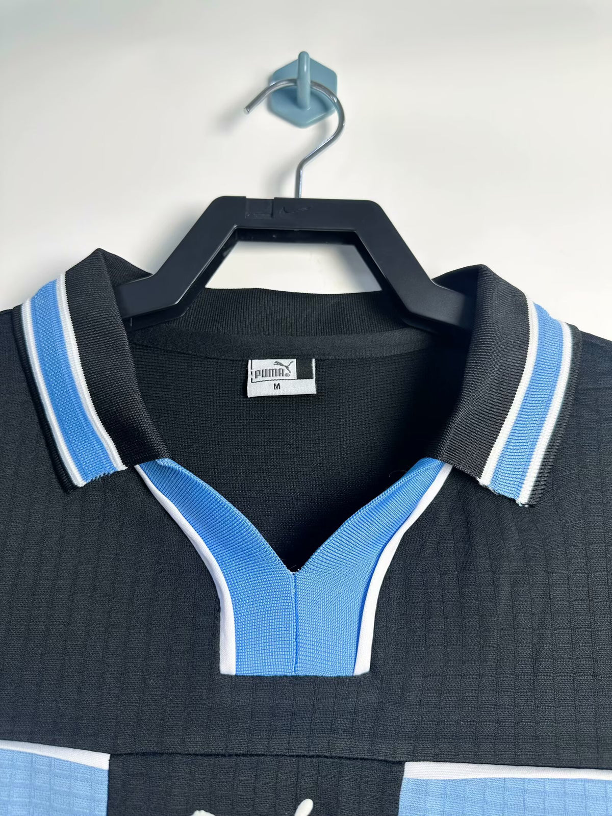 Lazio 1998/99 Away Long Sleeve Retro Jersey - back view