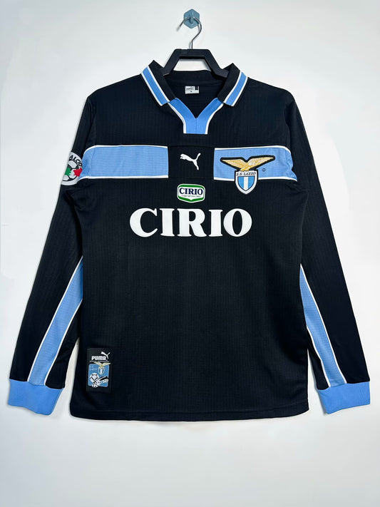 Lazio 1998/99 Away Long Sleeve Retro Jersey - front view