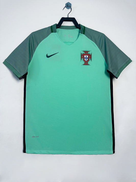 Portugal 2016 Away Retro Jersey - front view
