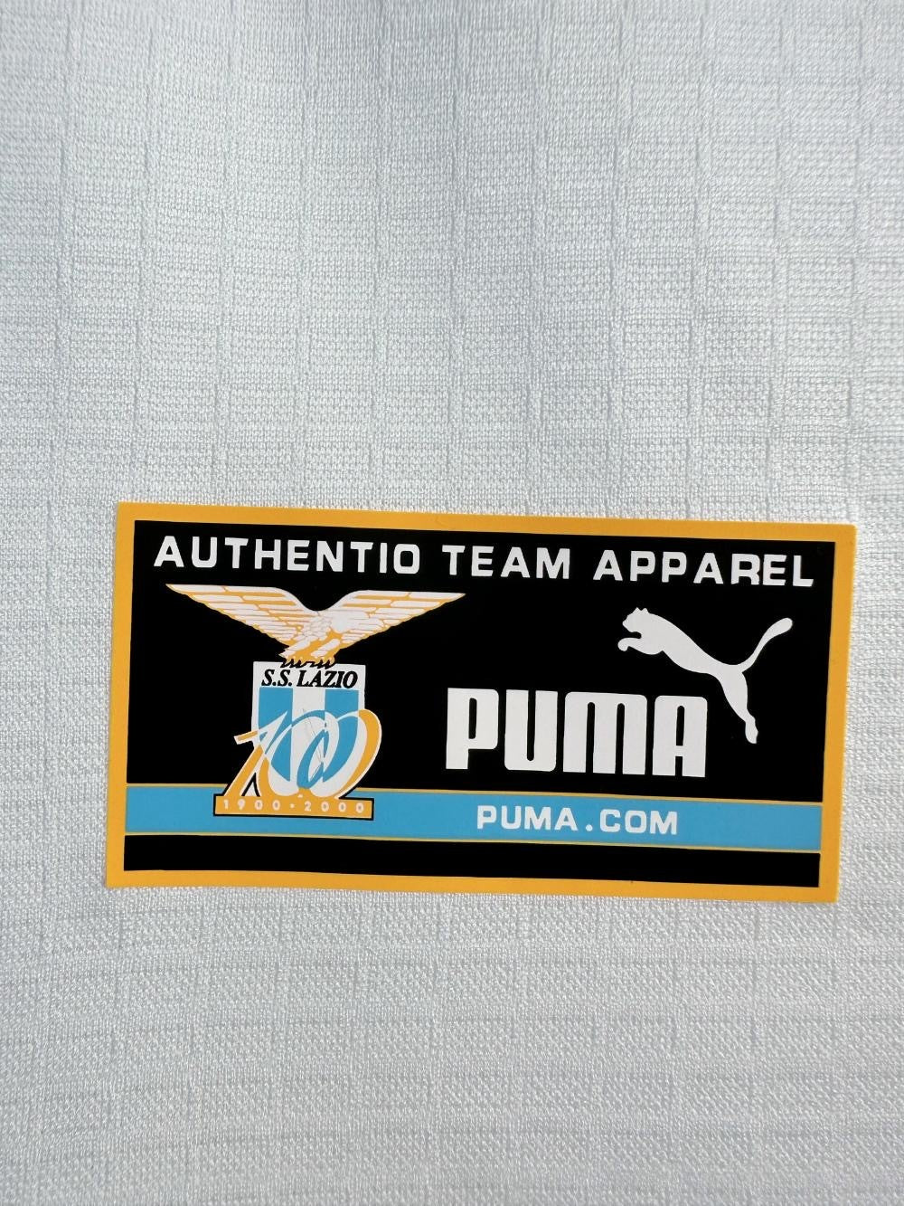 Lazio 1998/00 Third Long Sleeve Retro Jersey - detail view
