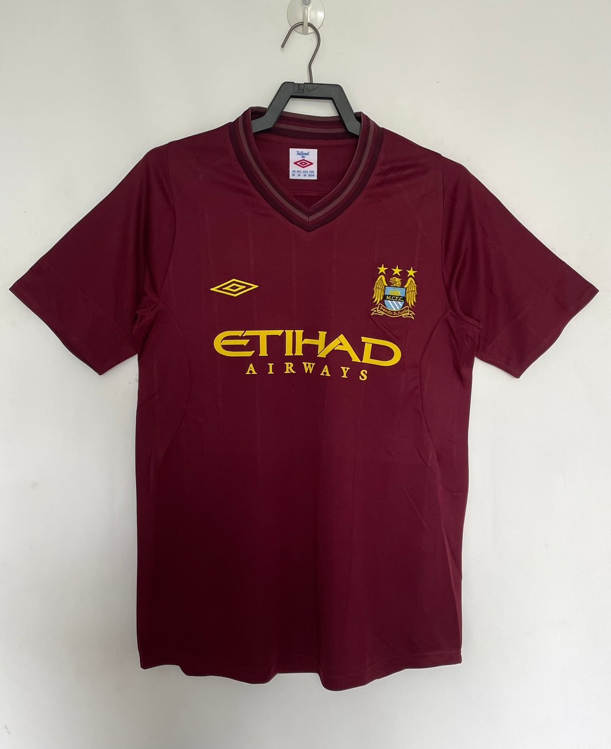 Manchester City 2012/13 Away Retro Jersey - front view