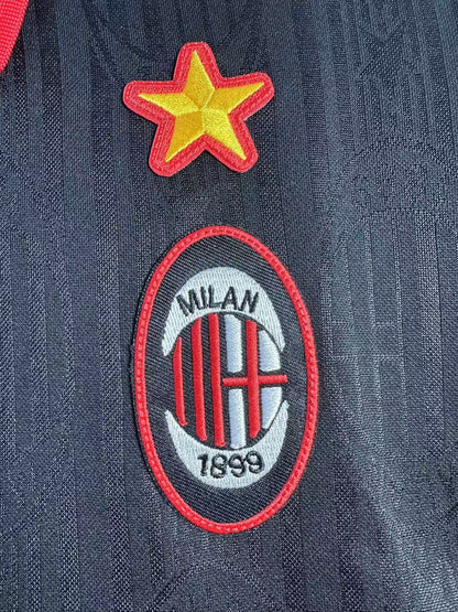 AC Milan 1997/98 Fourth Retro Jersey - detail view