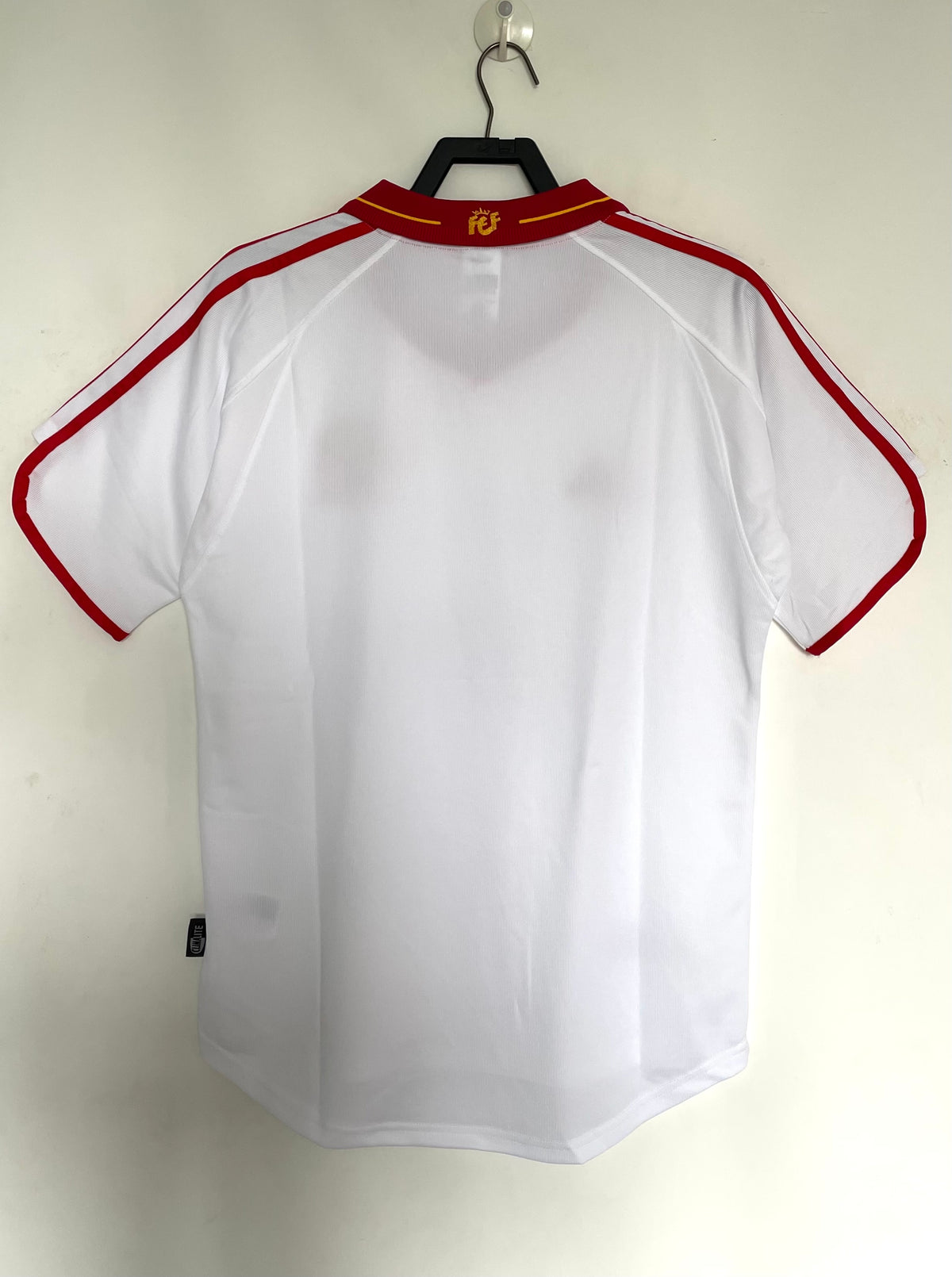 Spain 2000 Away Retro Jersey - back view