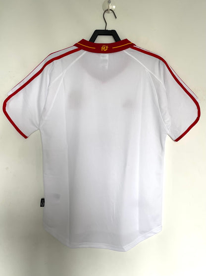 Spain 2000 Away Retro Jersey - back view