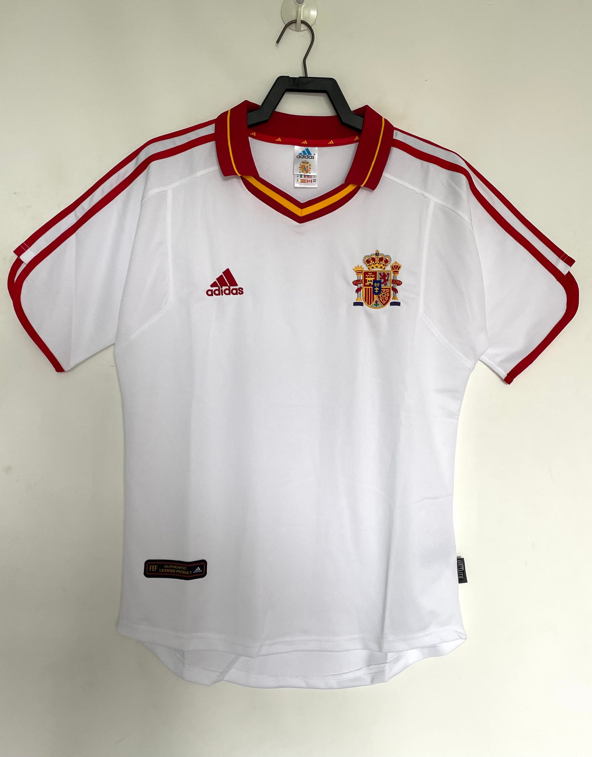 Spain 2000 Away Retro Jersey - front view