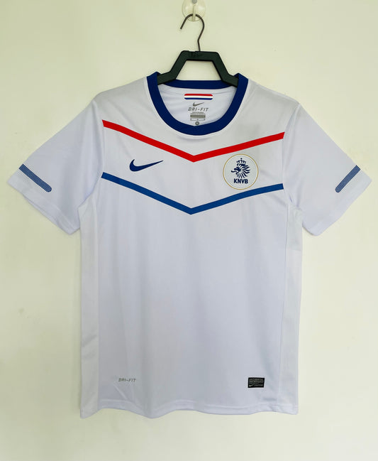 Netherlands 2010 Away Retro Jersey - front view