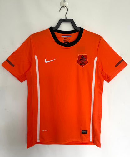 Netherlands 2010 Home Retro Jersey - front view