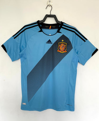 Spain 2012 Away Retro Jersey - front view