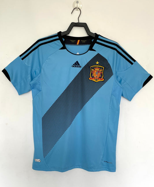 Spain 2012 Away Retro Jersey - front view