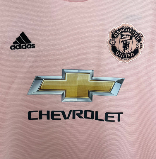 Manchester United 2018/19 Away Retro Jersey - front view