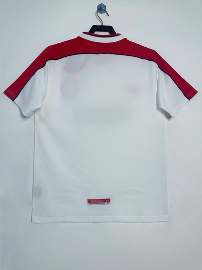 Liverpool 1998/99 Away Retro Jersey - back view