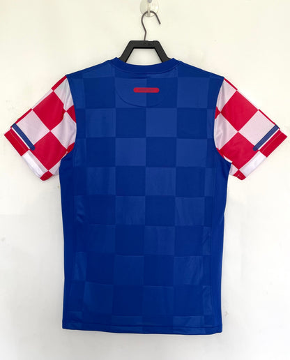 Croatia 2010 Away Retro Jersey - back view
