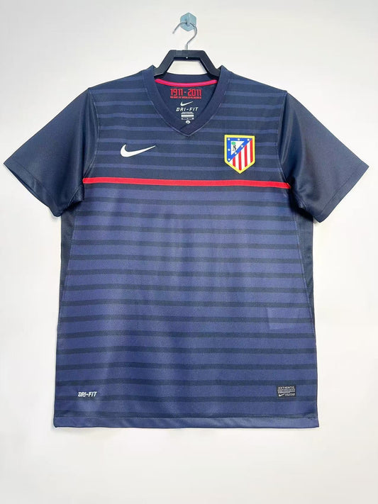 Atletico Madrid 2011/12 Away Retro Jersey - front view
