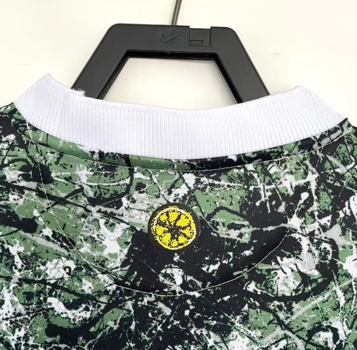 Manchester United 2026/27 Collaboration Green Retro Jersey - back view
