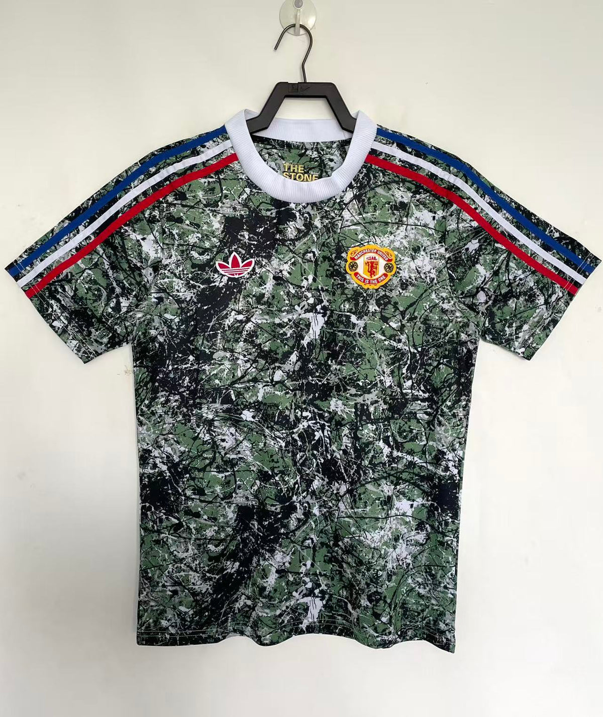 Manchester United 2026/27 Collaboration Green Retro Jersey - front view