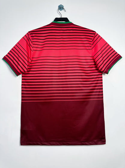 Portugal 2014 Home Retro Jersey - back view