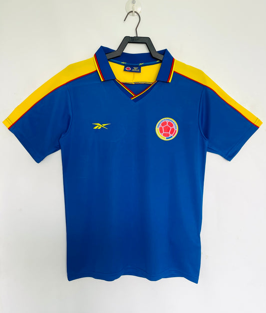 Colombia 1998 Away Retro Jersey - front view