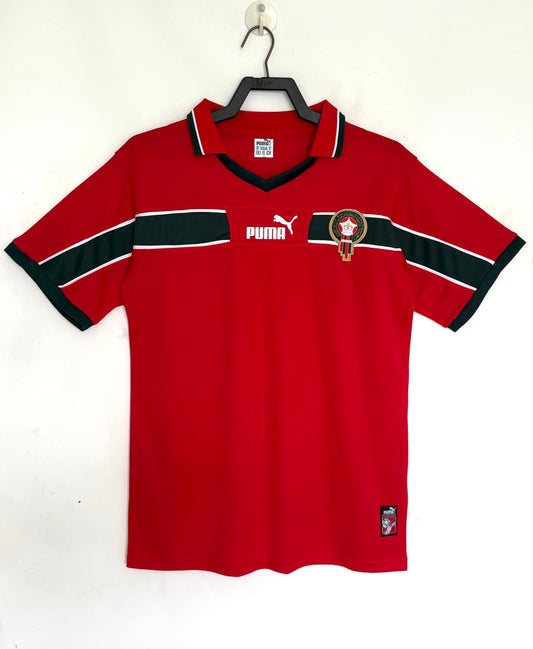 Morocco 1998 Away Retro Jersey - front view