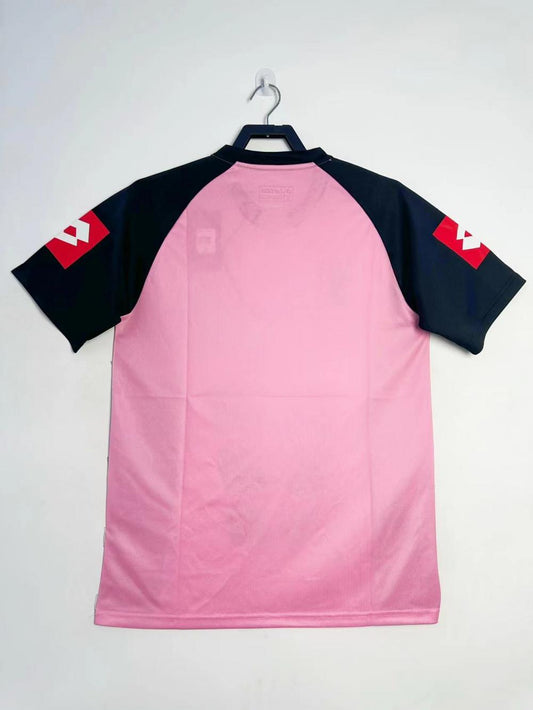 Juventus 2002/03 Pink/Black Retro Jersey - back view
