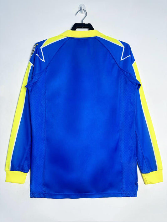 Juventus 1997/99 Away Long Sleeve Retro Jersey - back view
