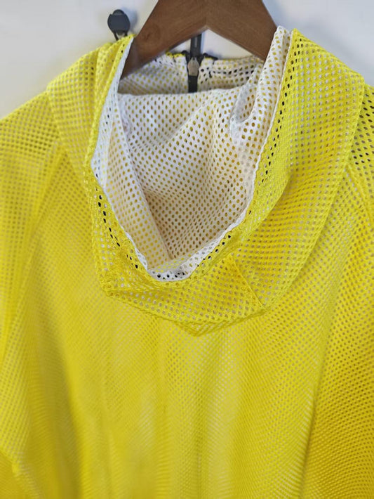 England 2026 Walkout Top - Yellow - front view