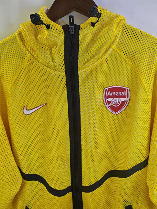 Arsenal 2026 Walkout Top - Yellow - front view