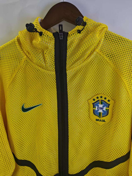 Brazil 2026 Walkout Top - Yellow - front view