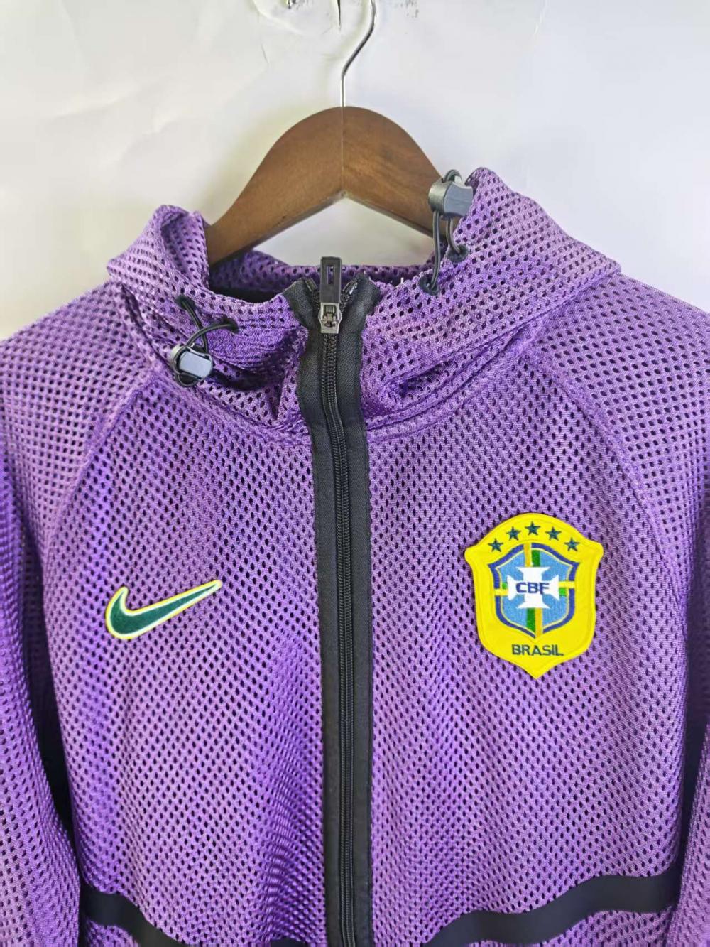 England 2026 Walkout Top - Purple - front view