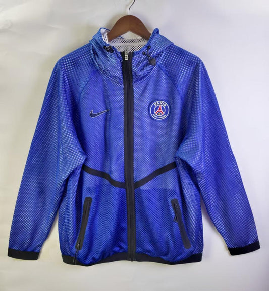 Paris Saint-Germain 2026 Reversible Walkout Top - Blue/White - front view