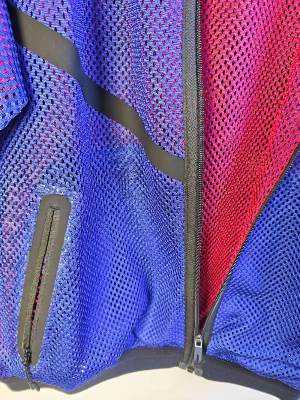 Arsenal 2026 Reversible Walkout Top - Blue/Red - detail view