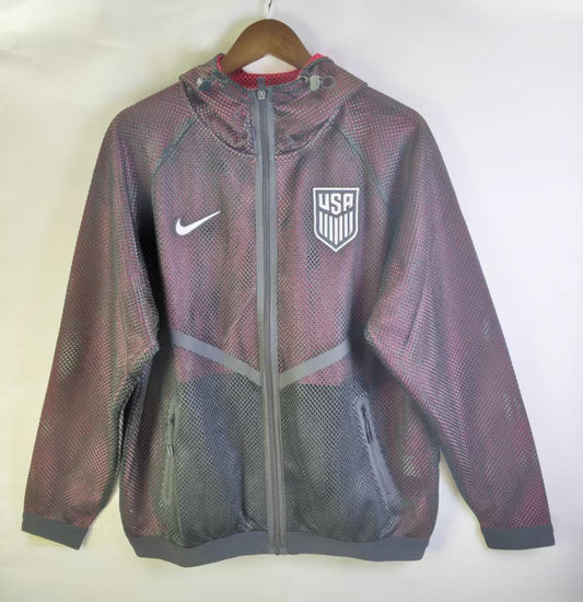 United States 2026 Reversible Walkout Top - Black/Red (247950069) - front view