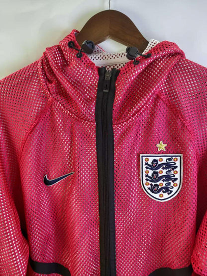 England 2026 Reversible Walkout Top - Red/White - front view