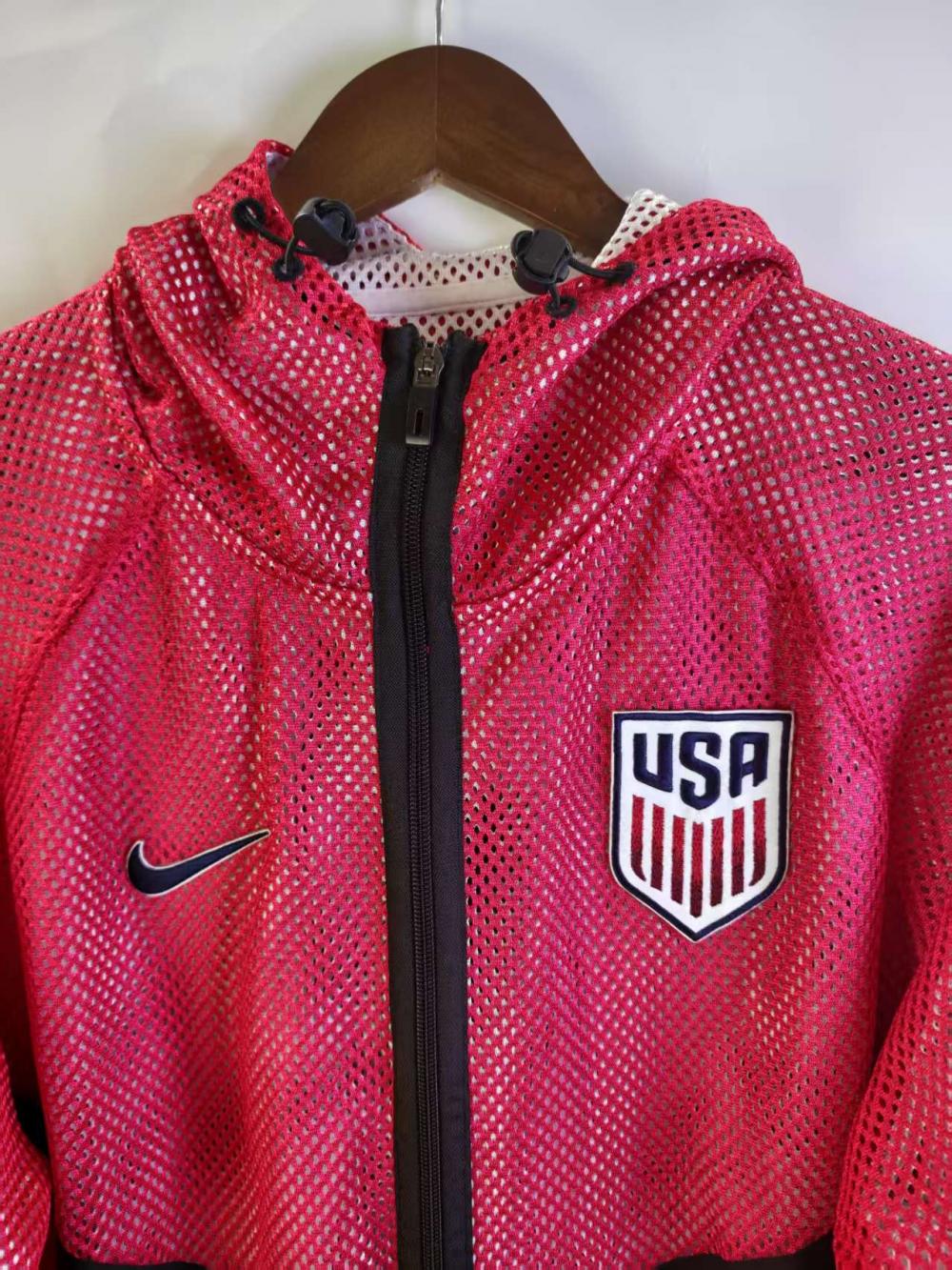United States 2026 Reversible Walkout Top - Red/White (247950883) - front view