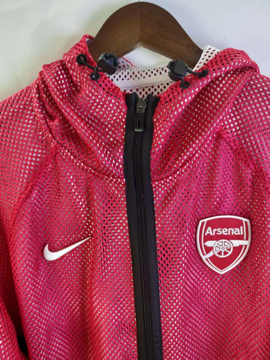 Arsenal 2026 Reversible Walkout Top - Red/White - front view