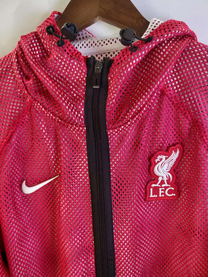 Liverpool 2026 Reversible Walkout Top - Red/White - front view