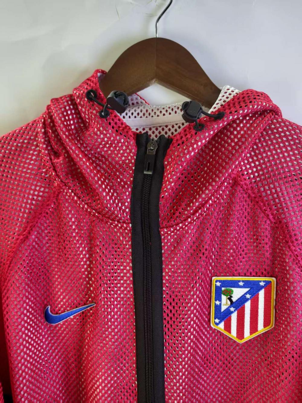 Atletico Madrid 2026 Reversible Walkout Top - Red/White - front view