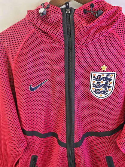 England 2026 Reversible Walkout Top - Red/Black - front view