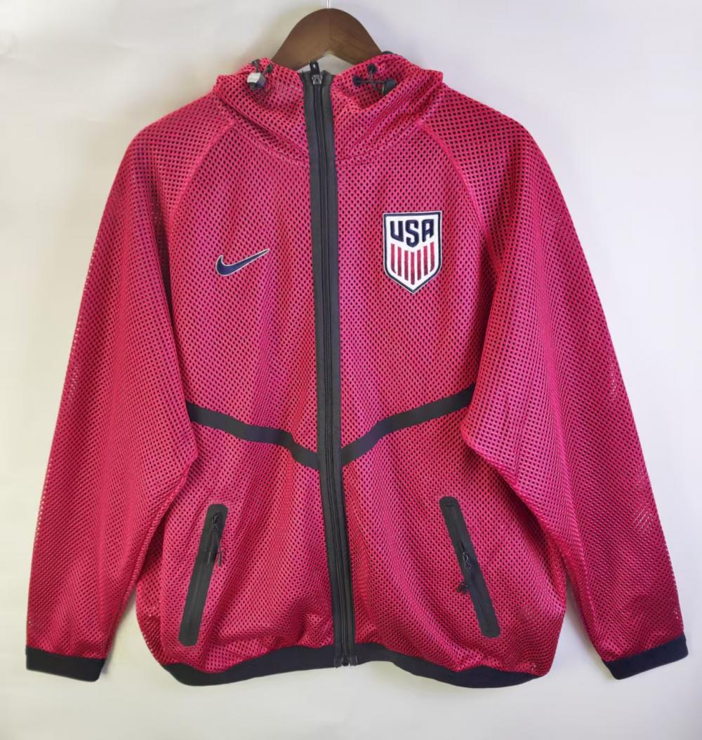 United States 2026 Reversible Walkout Top - Red/Black (247951840) - front view
